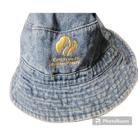 Girl Scout Vintage Denim Bucket Hat - Picture 1 of 6